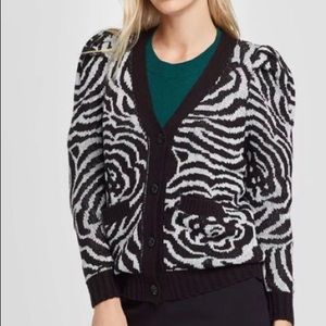 Zebra Cardigan